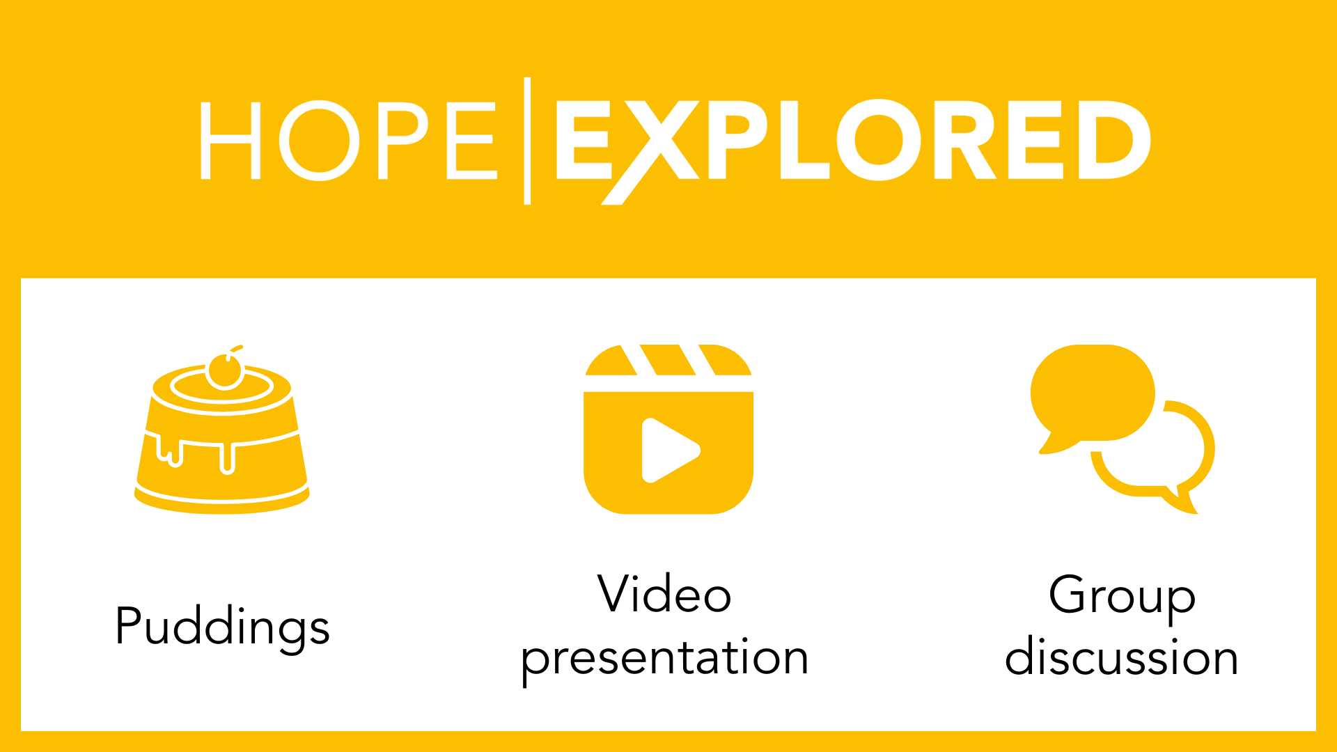 Hope Explored Icon Banner